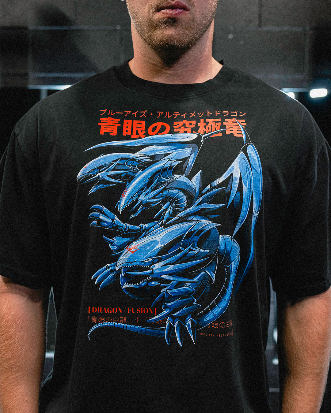 Blue Eyes Ultimate Dragon - Oversized Heavy Tee