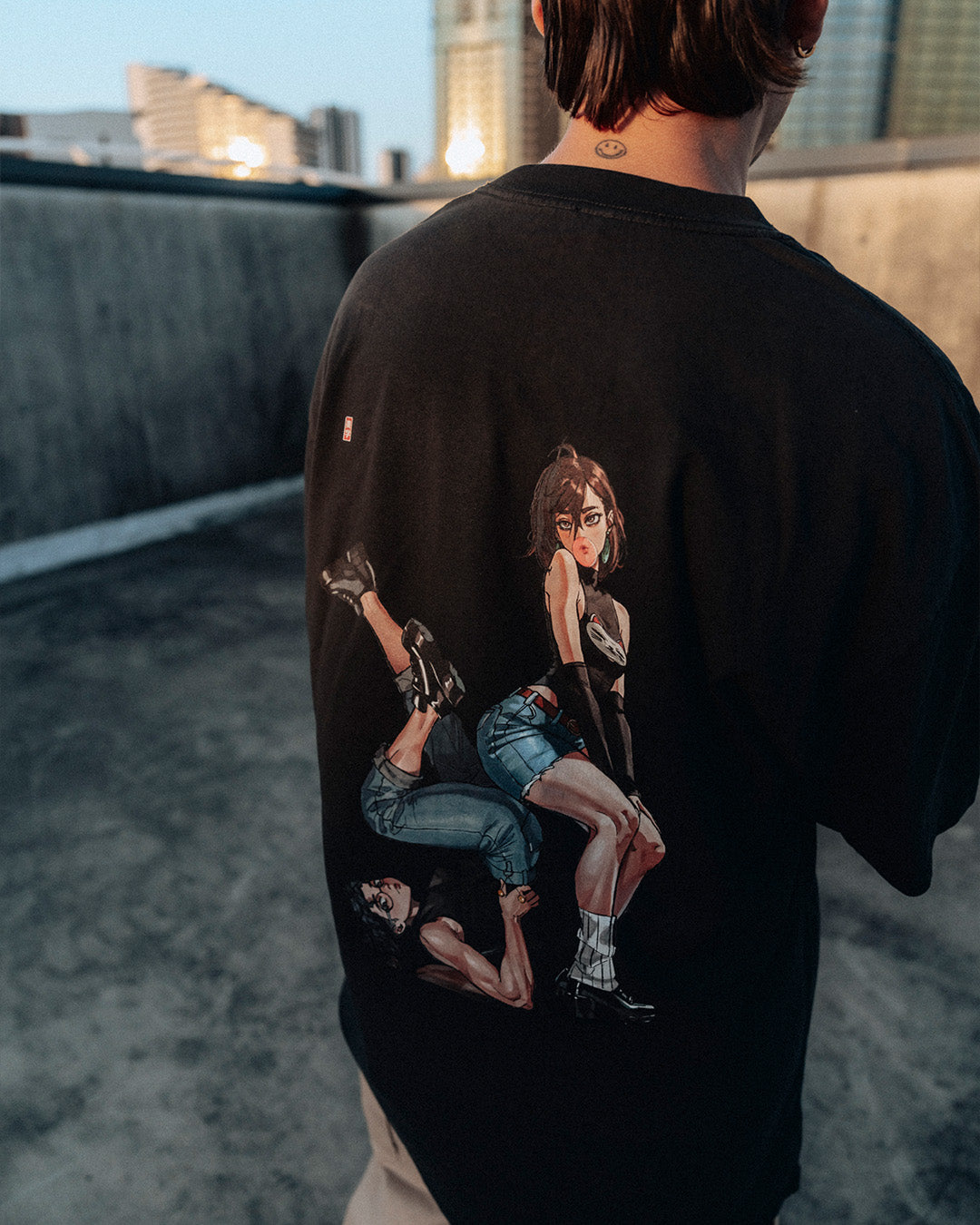 Okaru X Momo - Oversized Heavy Tee