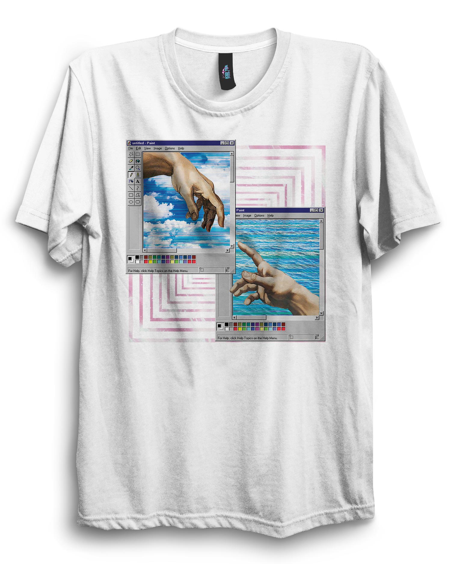 Creation - Vaporwave T-Shirt - Dark Aesthetics and Anime Clothing Streetwear