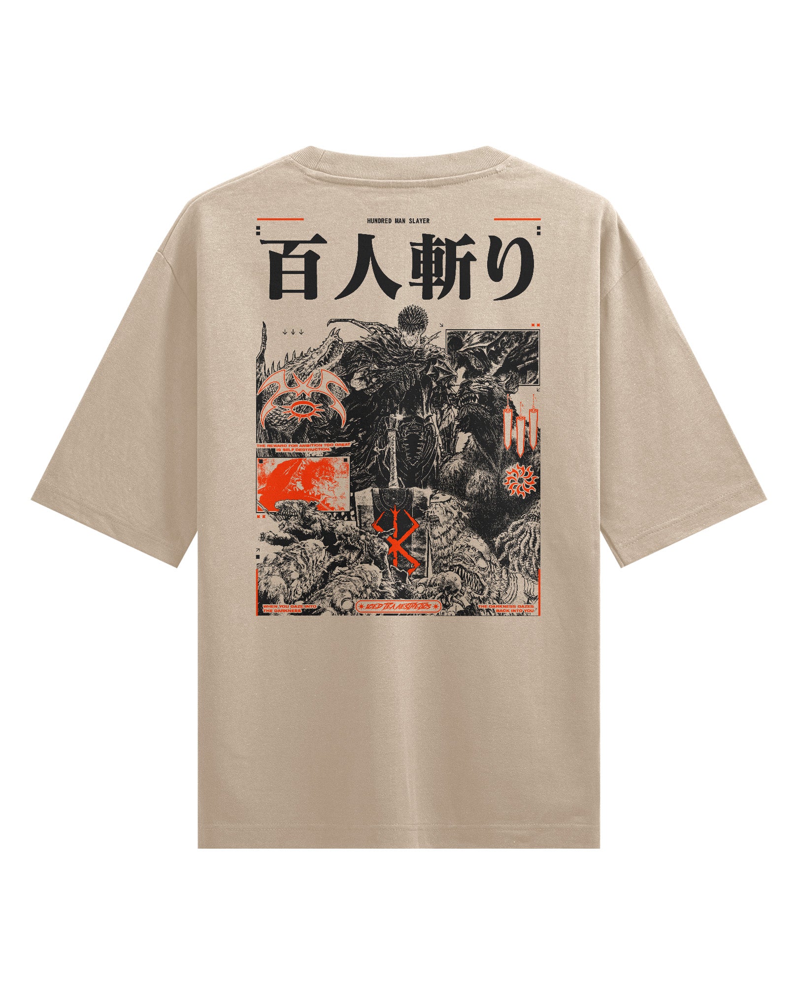 Hundred Man Slayer - Oversized Heavy Tee