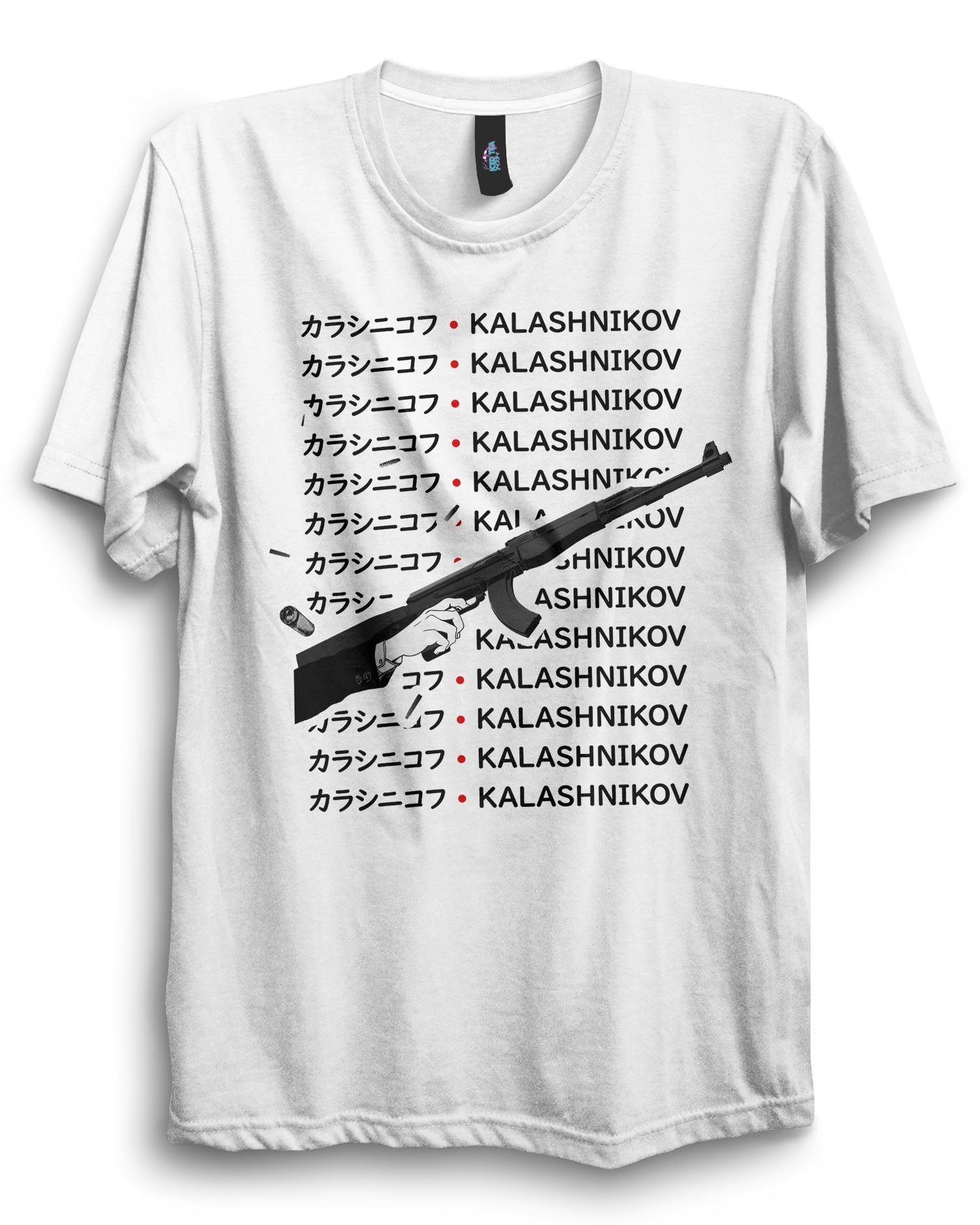 KALASHNIKOV - Anime T-Shirt - Dark Aesthetics and Anime Clothing Streetwear