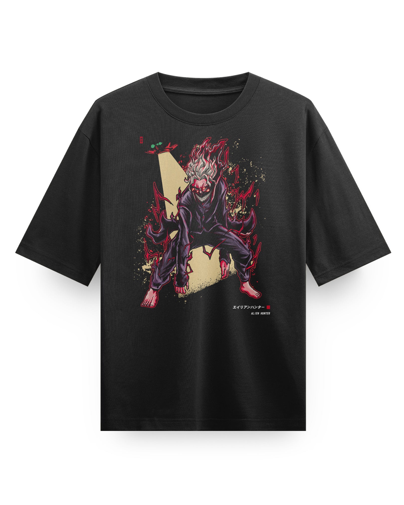 ALIEN HUNTER - Oversized Heavy Tee