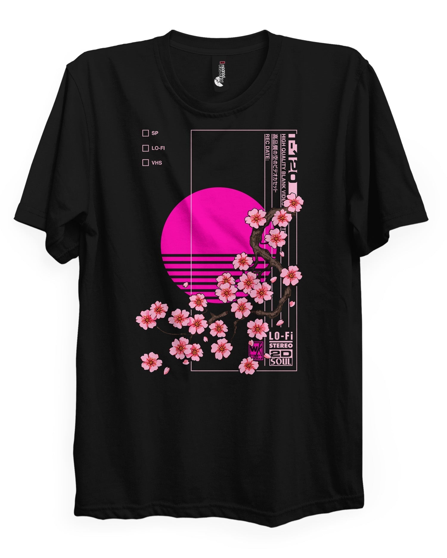 Sakura LO-FI (VHS) - T-Shirt