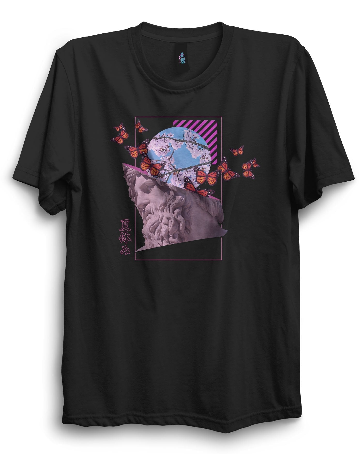 Summer - Vaporwave T-Shirt - Dark Aesthetics and Anime Clothing Streetwear