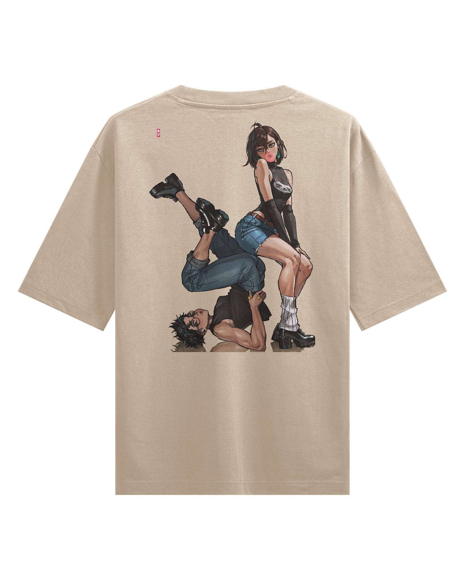 Okaru X Momo - Oversized Heavy Tee